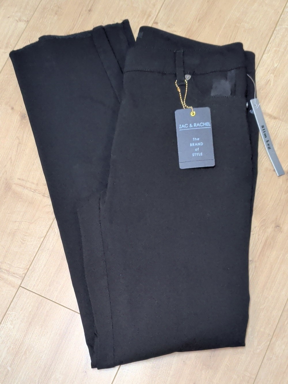 Black Dress Trousers - Slim Leg Fit